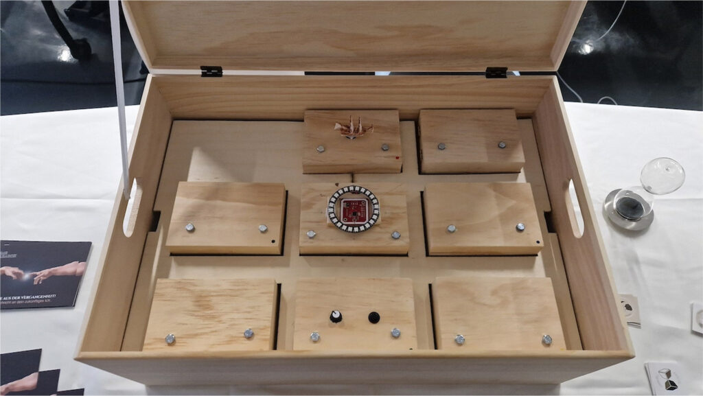 Foto der Time Parabox Rätselbox.