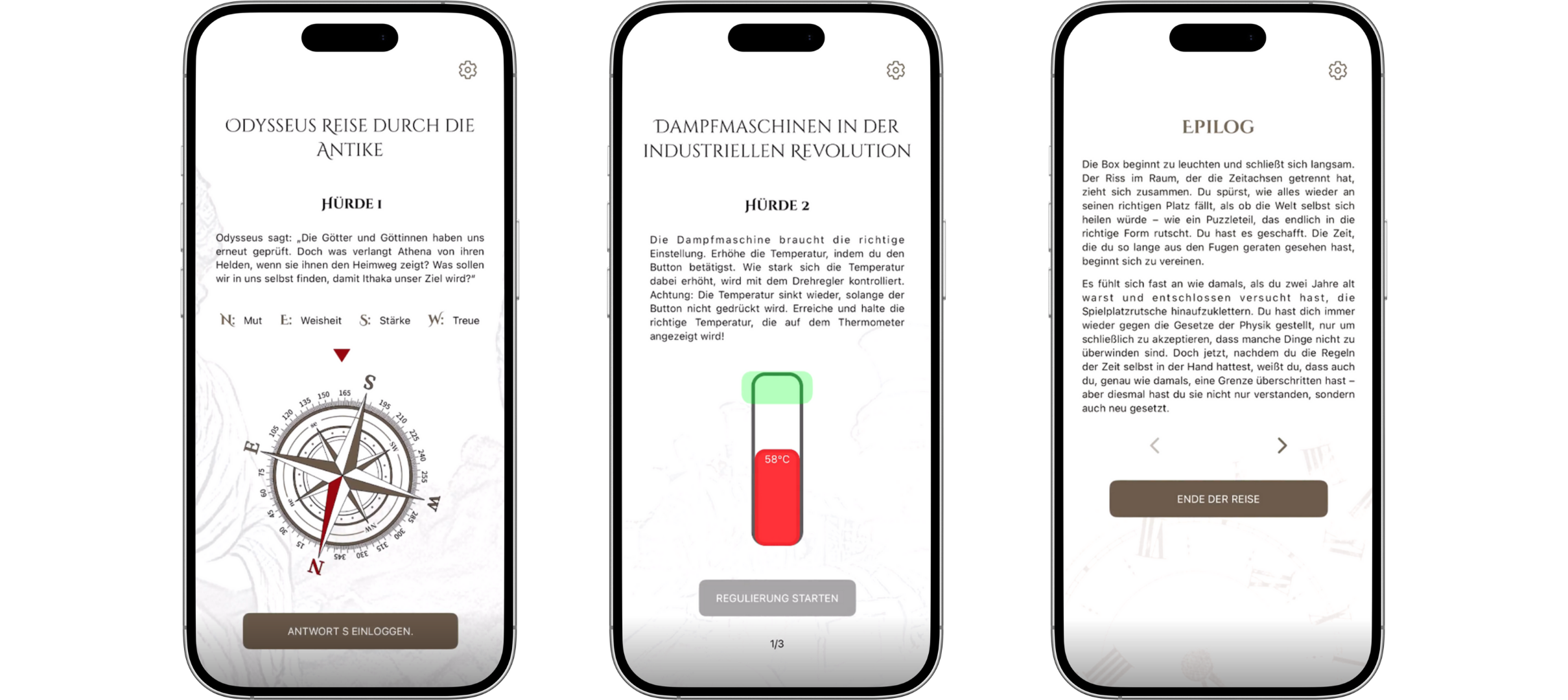 Time Parabox – Escape Game mit App & Rätselbox